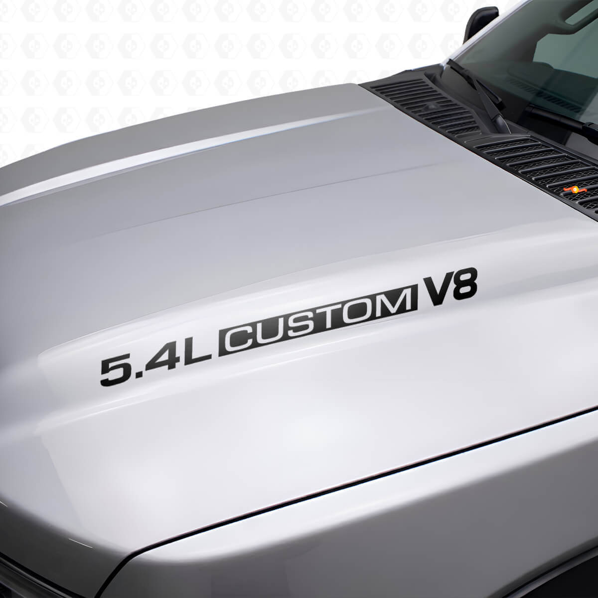 Autocollants en vinyle pour capot V8 5.4L personnalisés pour Musclecar F250/350 Expedition
