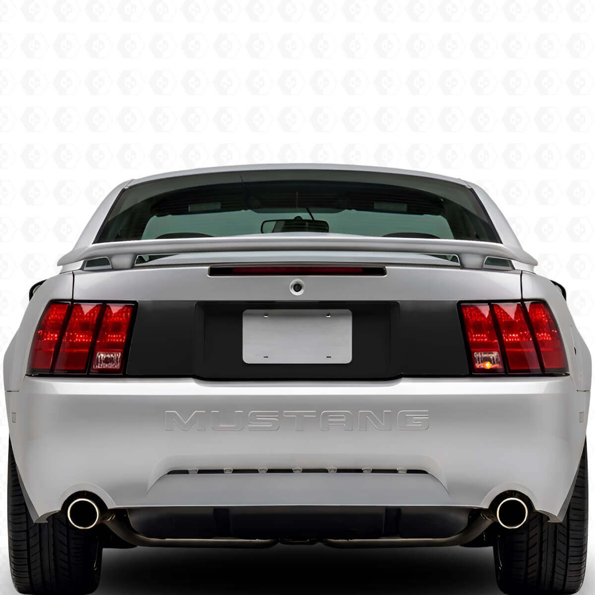 Autocollant Vinyle Noir Pour Panneau de Coffre Arrière pour Musclecar Musclecarmodel 1999-04