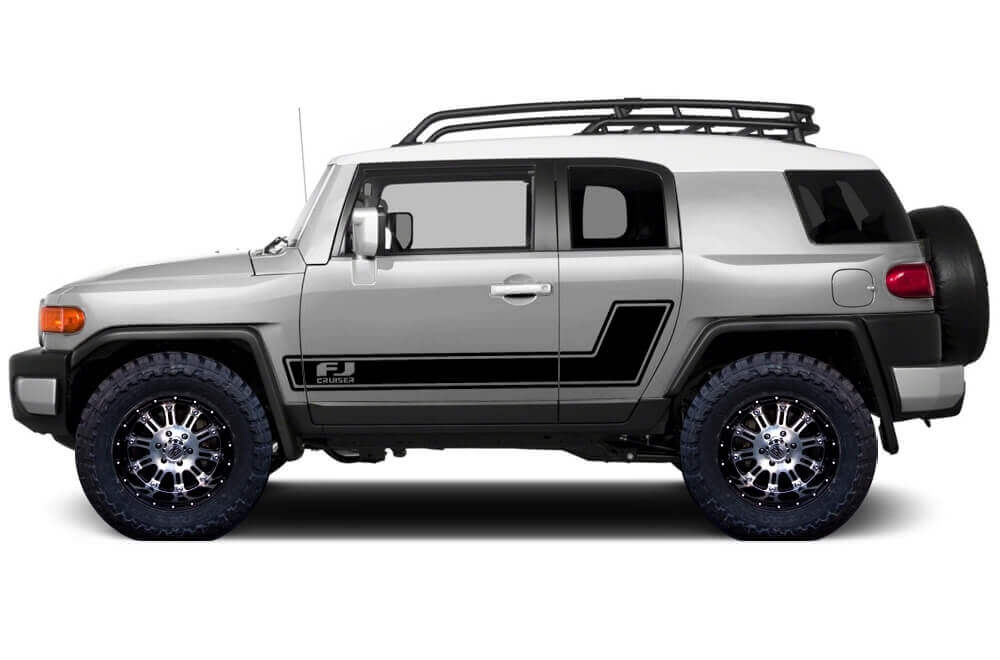 Kit de bandes latérales personnalisées pour Toyota FJ Cruiser 2007-2014