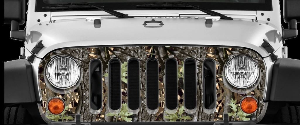 Drapeau américain-Camo 5, Wrap, Vinyl, Skin pour Jeep Wrangler