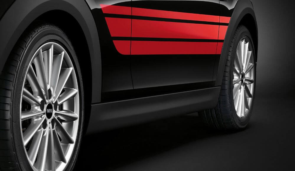 Bandes latérales Mini Cooper Bandes graphiques John Cooper Works PRO