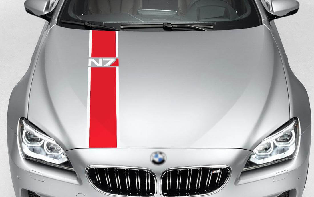 Autocollants Mass Effect N7 Logo Systems Alliance Navy ALLIANCE SPECIAL FORCES