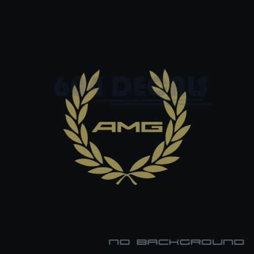 AMG Racing couronne autocollant autocollant logo C300 Mercedes Benz 4matic S63 C63S paire
