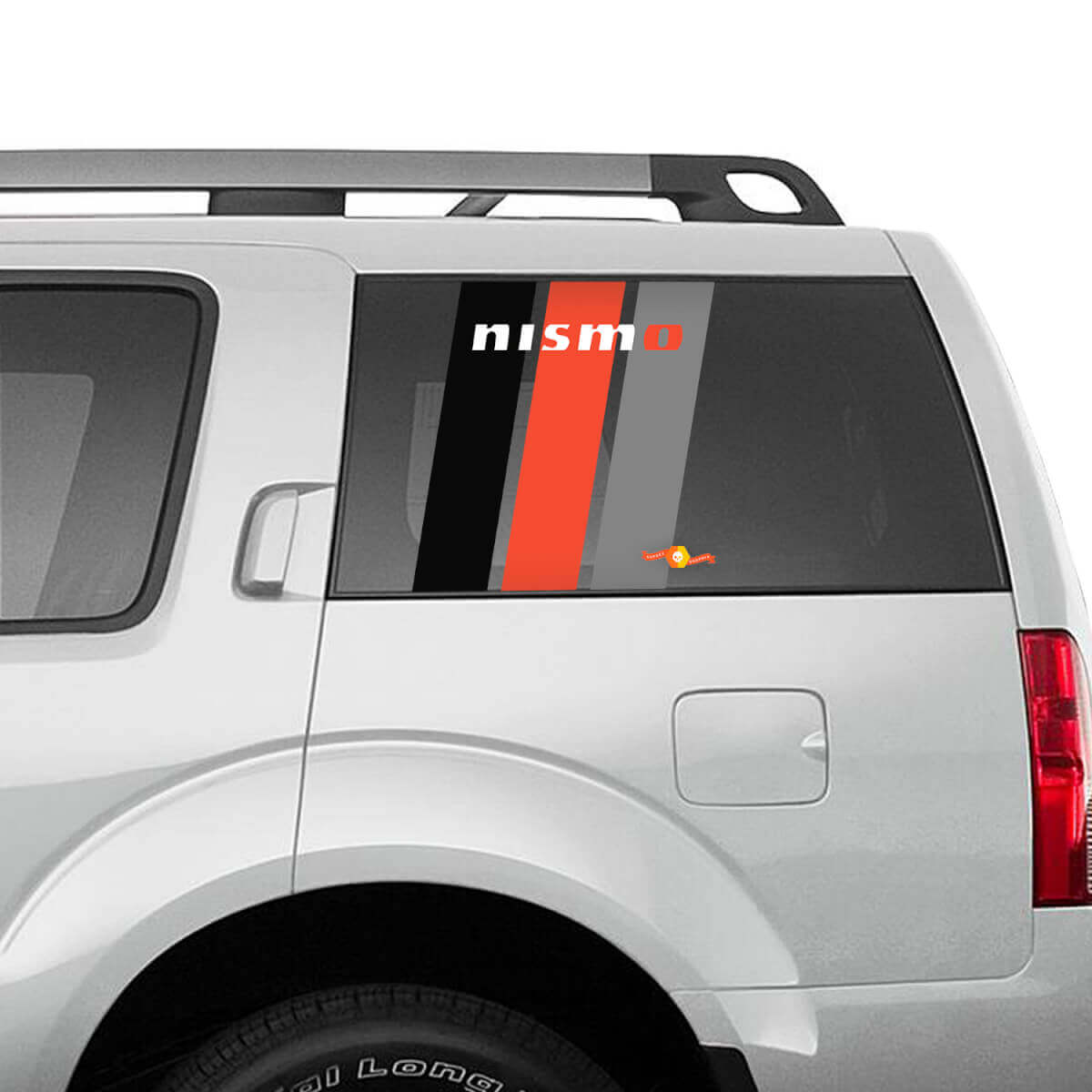 NISMO Heritage Stripes Vinyl Decal Sticker pour Nissan Quarter Window
