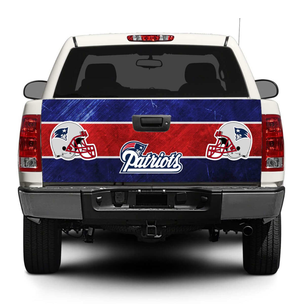 New England Patriots Football Tailgate Sticker Wrap Pick-up Truck SUV Car