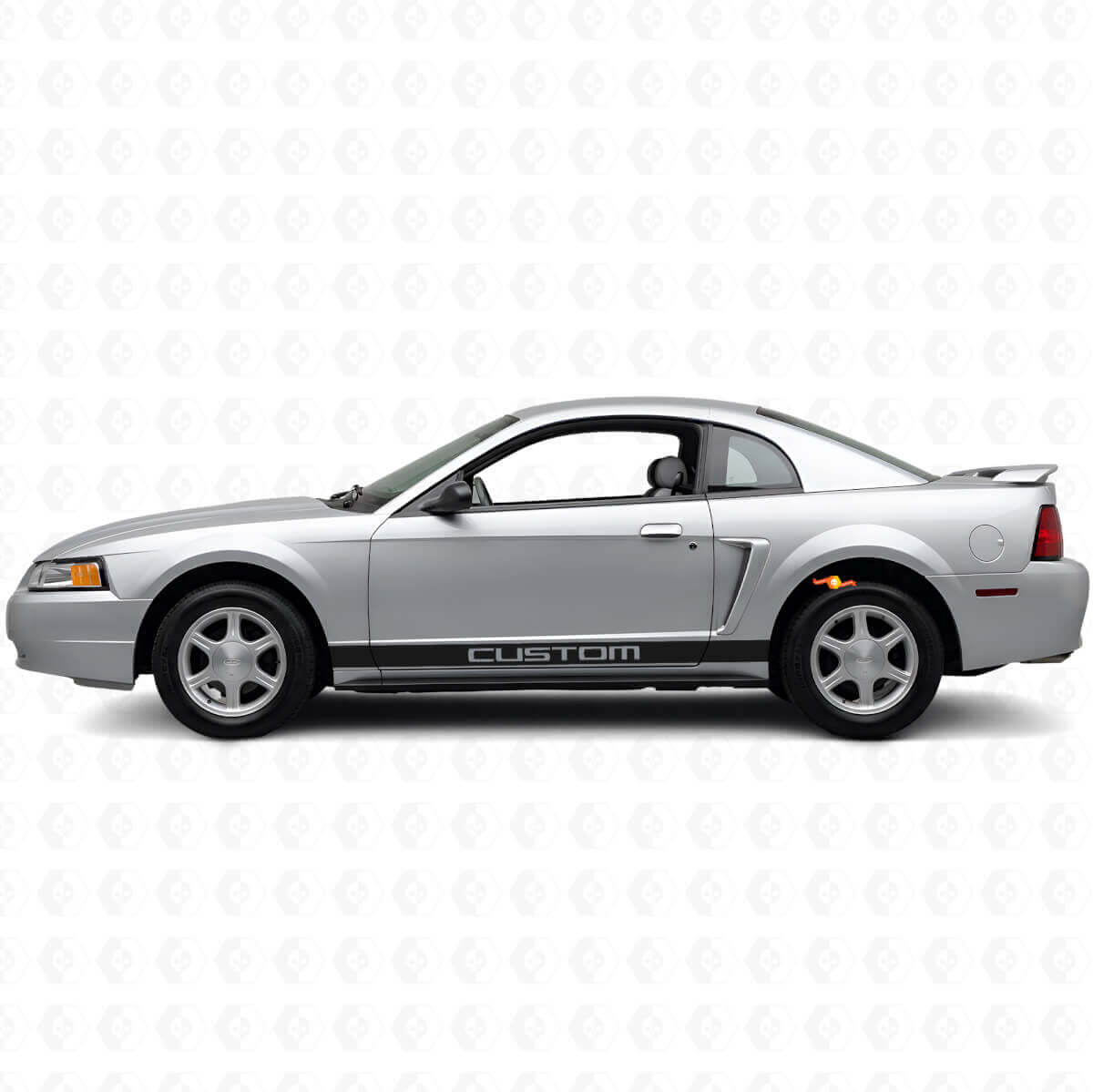 Kit de décalcomanies en vinyle pour bas de caisse personnalisé pour Musclecar Mustang 1994-2004