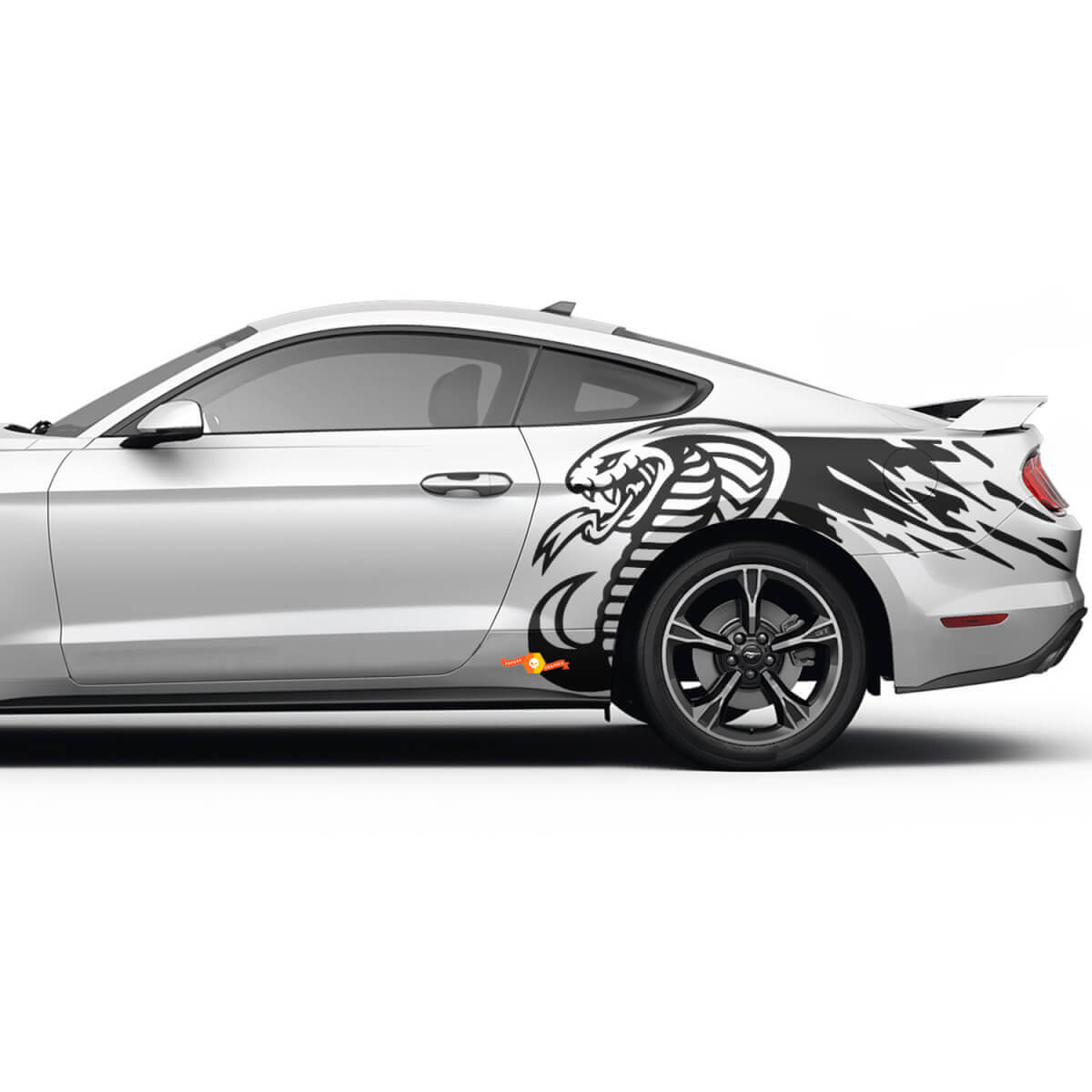 Décalcomanies latérales Cobra Graphiques Autocollants Musclecarmodel GT pour Musclecar Musclecarmodel
