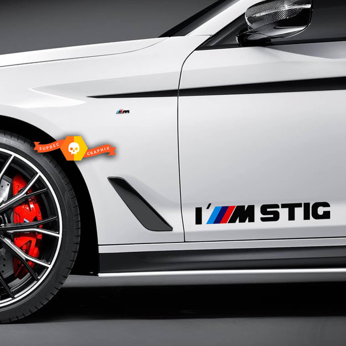 BMW I M STIG M Power Performance Autocollant autocollant graphique
