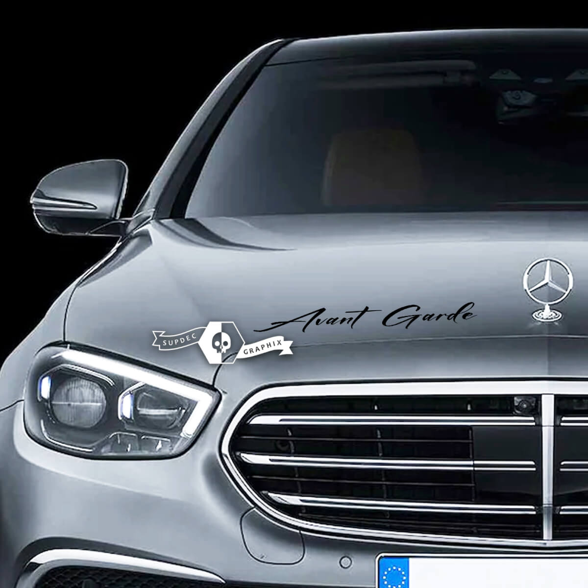 Lettrage autocollant autocollant emblème Logo vinyle pour Mercedes-benz  Avantgarde