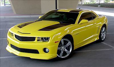 Kit de décalcomanies en vinyle à bandes latérales doubles supérieures pour Chevrolet Camaro 2010-2012