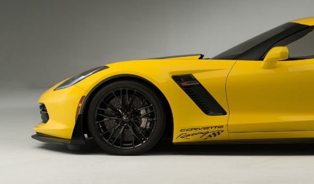 Kit d'autocollants latéraux Corvette Racing pour Chevy Corvette C6 C7