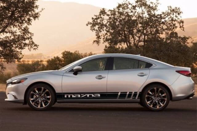 Lot de 2 symboles graphiques multicolores Mazda Rx8 Mazda Mx-5 autocollant de course automobile