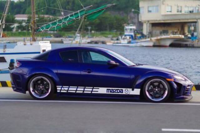 Autocollant de décalcomanie de course automobile Mazda CX-3 / Mazda RX-8 à plusieurs couleurs