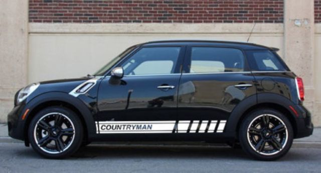 2X plusieurs couleurs graphiques Countryman symbole voiture course vinyle autocollant autocollant