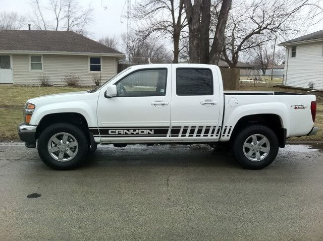 2X plusieurs couleurs graphiques bande Canyon symbole voiture course vinyle autocollant autocollant