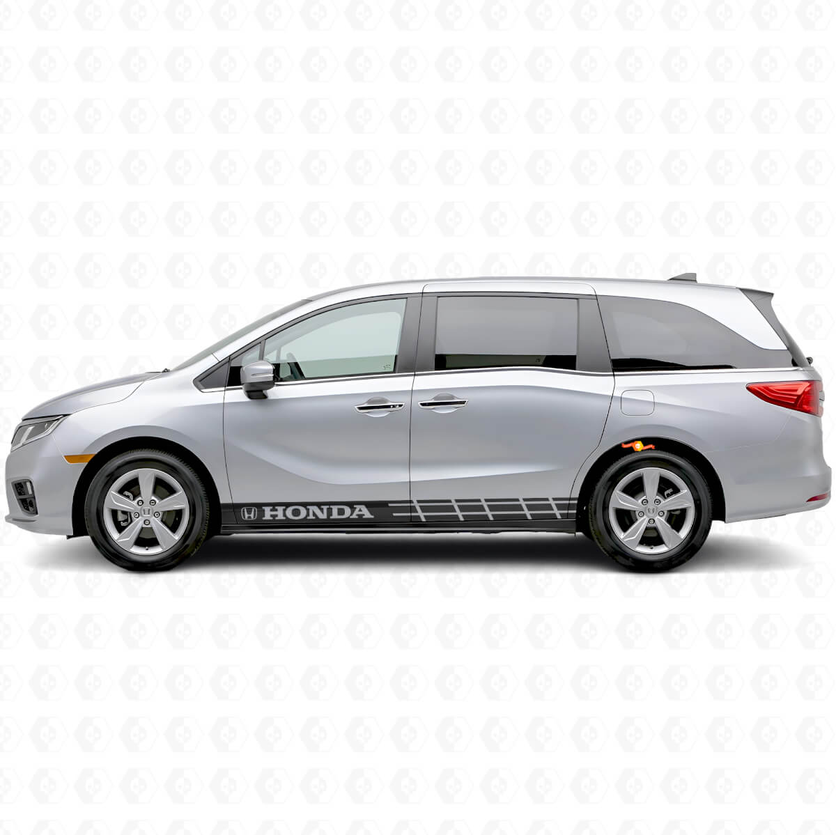 Autocollant en vinyle bande d’accent pour bas de caisse Honda Odyssey