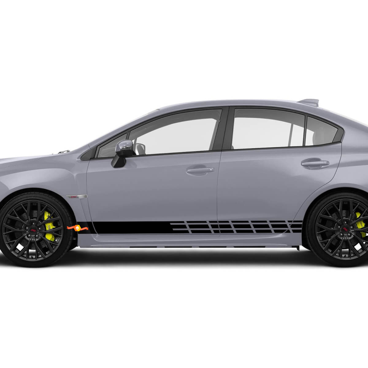 Kit de décalcomanies latérales en vinyle à bandes accent pour Suba BRZ WRX Outback