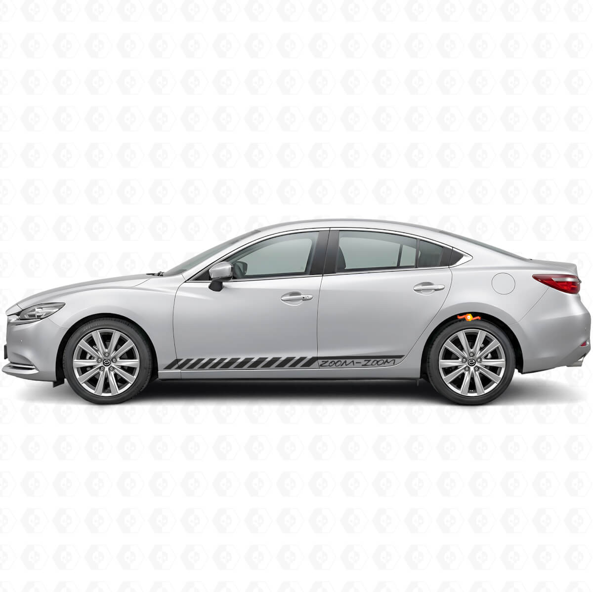 Autocollant vinyle bande stroboscopique Zoom-Zoom pour Mazda Mazda6