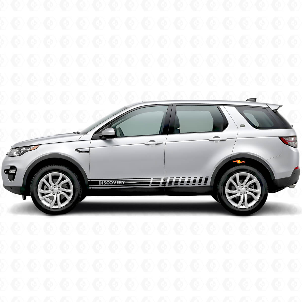 Autocollant Vinyle Bande Latérale Accent pour Land Rover Discovery