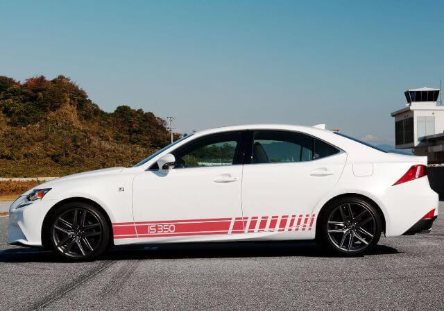 2X plusieurs couleurs graphiques IS350 symbole sport voiture course vinyle autocollant autocollant