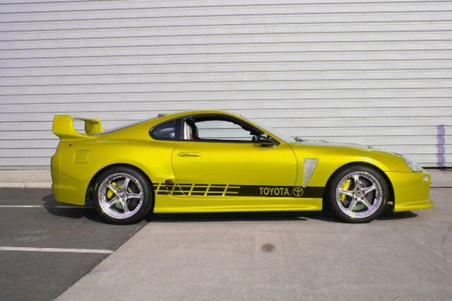 Autocollant graphique multicolore iA / iM / TRD / Supra Car Racing