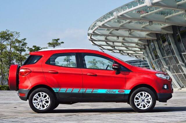 Autocollant graphique multicolore EcoSport / GT Car Racing