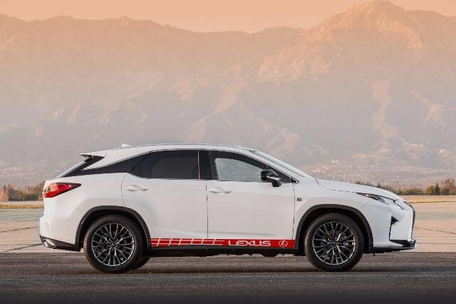 Graphiques multicolores RX 350 / RX 350 F Car Racing Art Sticker Decal