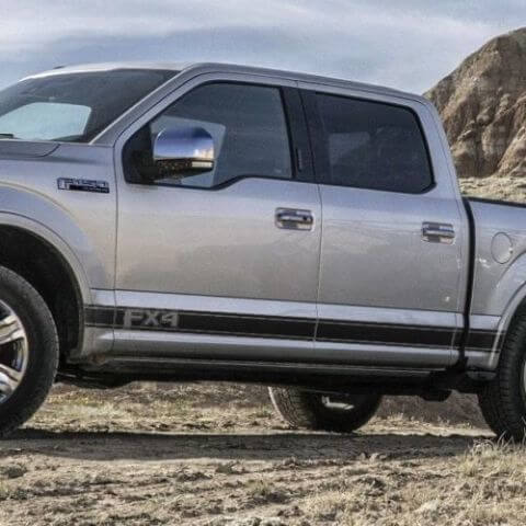 Autocollant de bande latérale graphique Ford F-150 2015-2018 mk13 FX4