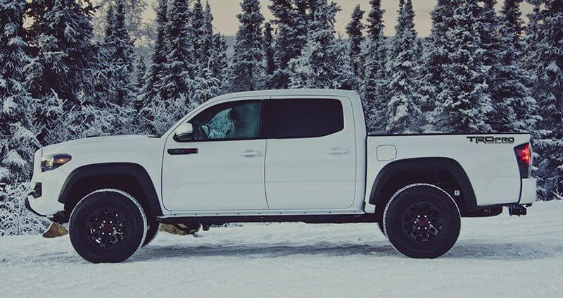 Autocollant en vinyle logo TRD Pro pour le côté de caisse Toyota Tundra