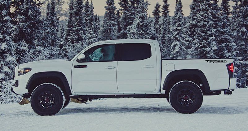 TRD PRO Toyota Racing Development Tacoma Tundra Autocollants en vinyle côté lit
