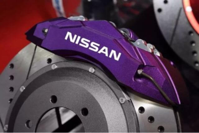 Jeu d'autocollants en vinyle haute température pour étriers de frein Nissan pour voitures Nissan