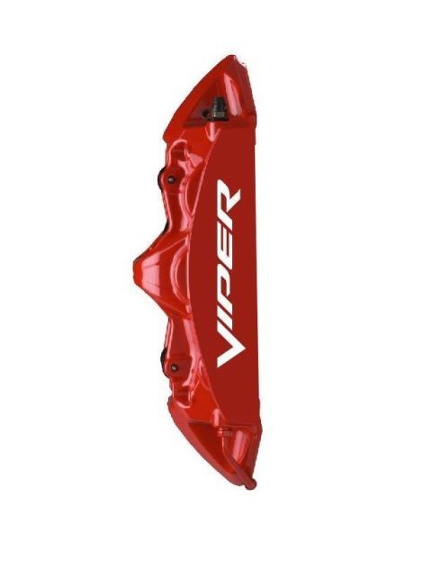 Étrier de frein Viper Dodge HIGH TEMP. Autocollants en vinyle n'importe quelle couleur 6 X