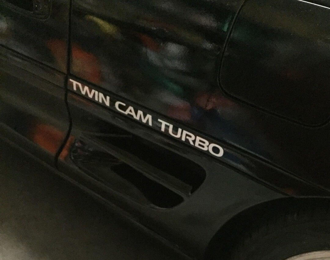 Ensemble d'autocollants latéraux en vinyle Twin Cam Turbo pour Toyota MR2 SW20 1991-1999