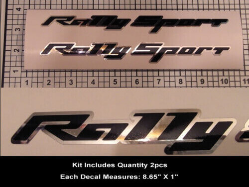 Autocollant vinyle décoratif Rally Sport pour porte de Chevrolet Camaro