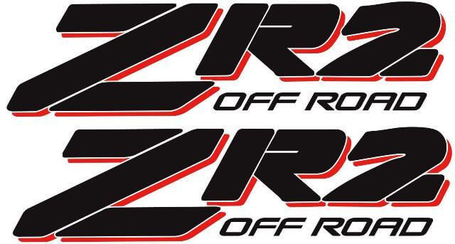 Nouveau 4x4 Offroad Decal Sticker Xtreme S10 Gmc Sonoma Zr2 Zr2 731