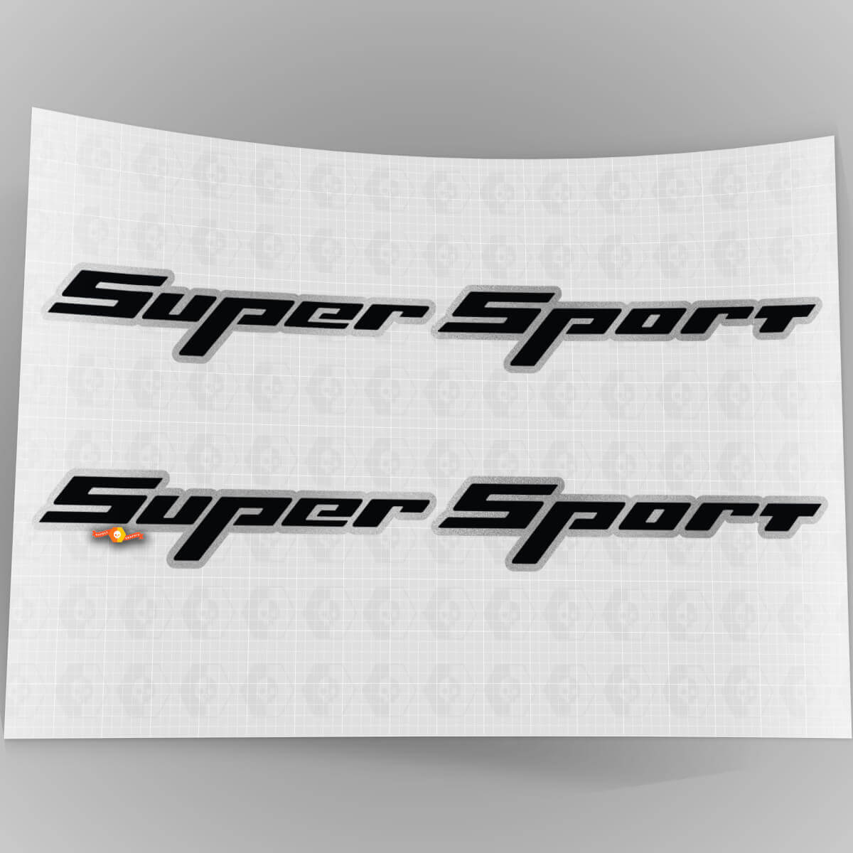 Ensemble d’autocollants en vinyle Super Sport pour Chevrolet Camaro SS