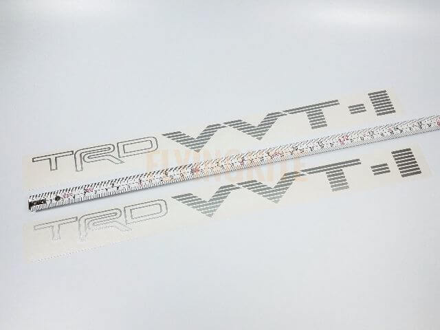 Ensemble d'autocollants en vinyle style TRD VVT-i pour Toyota Corolla Yaris Scion GT86
