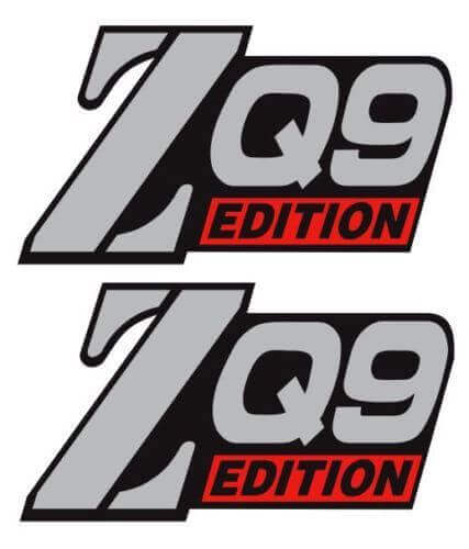 Jeu d'autocollants vinyle Édition ZQ9 pour Chevy S10 GMC Sonoma