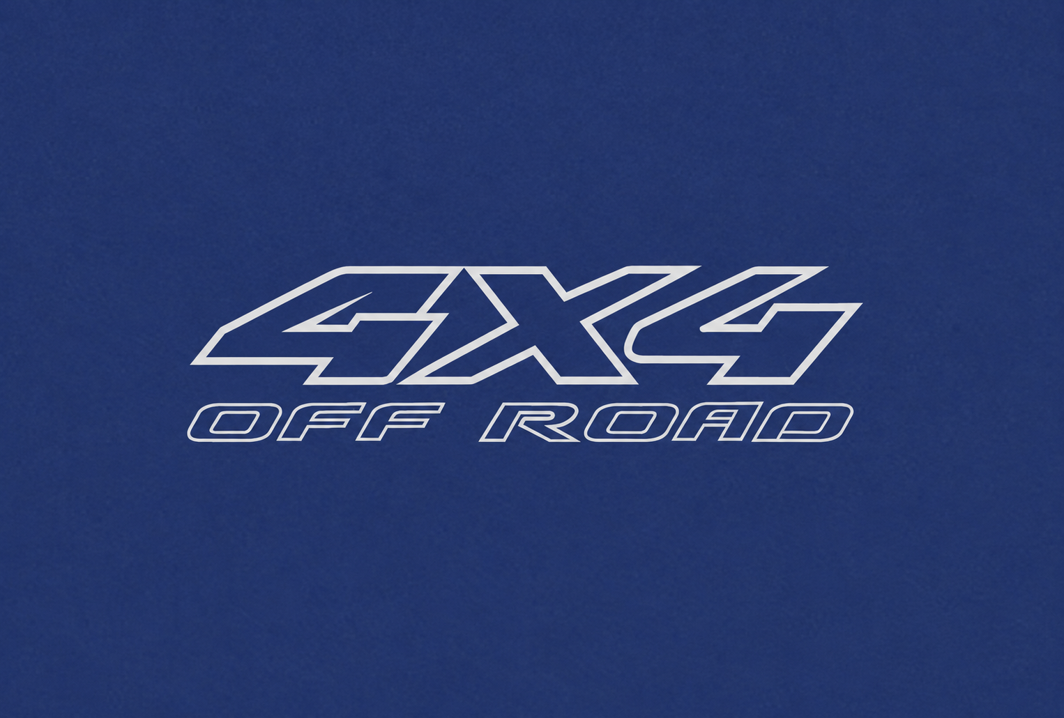 Autocollant Vinyle 4X4 OFF ROAD Outline Bedside pour Ford F-150 2003