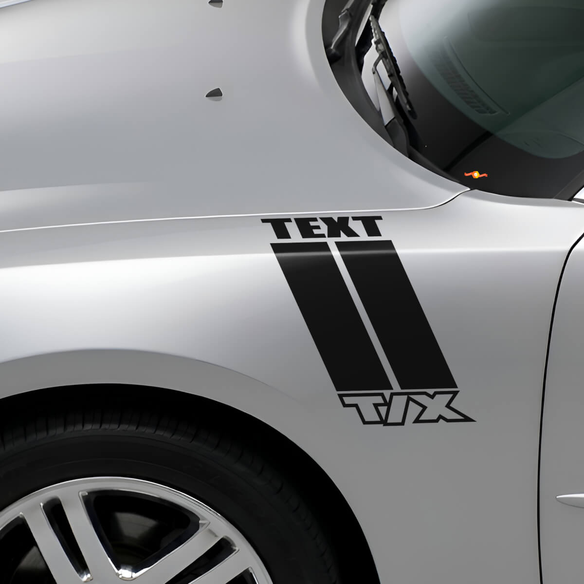 Kit de décalcomanies en vinyle avec bandes latérales personnalisées pour Dodge Durango