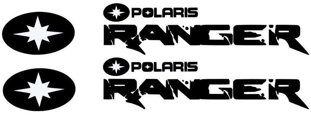 Set d'autocollants vinyle logo Polaris Ranger pour Polaris Ranger RZR 800-1000 XP