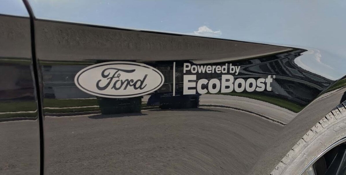 2010 - 2020 Ford Mustang propulsé par Ecoboost Fender Sticker Vinyl Sticker Graphic Pr