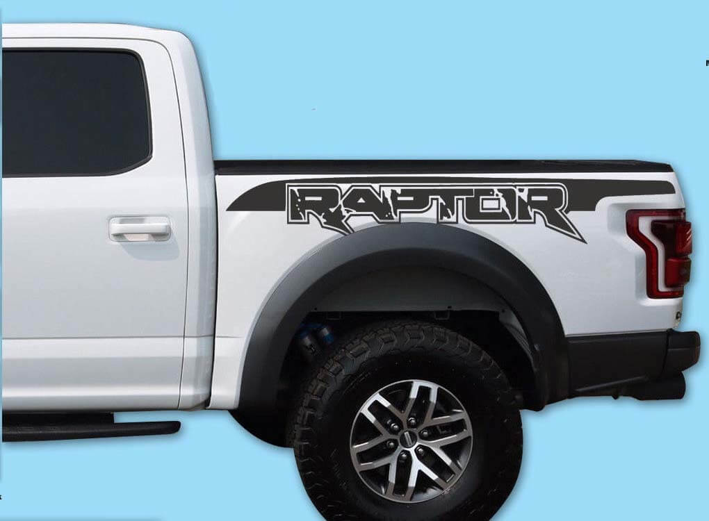 Autocollant en vinyle latéral arrière Raptor pour Musclecar Raptor 2017-2018