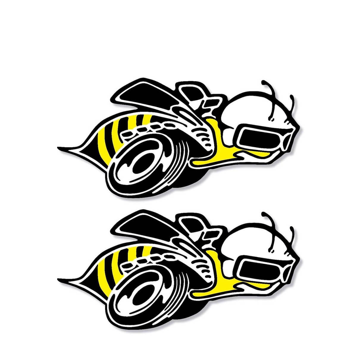 Autocollants en vinyle pleine couleur Super Bee pour Dodge
