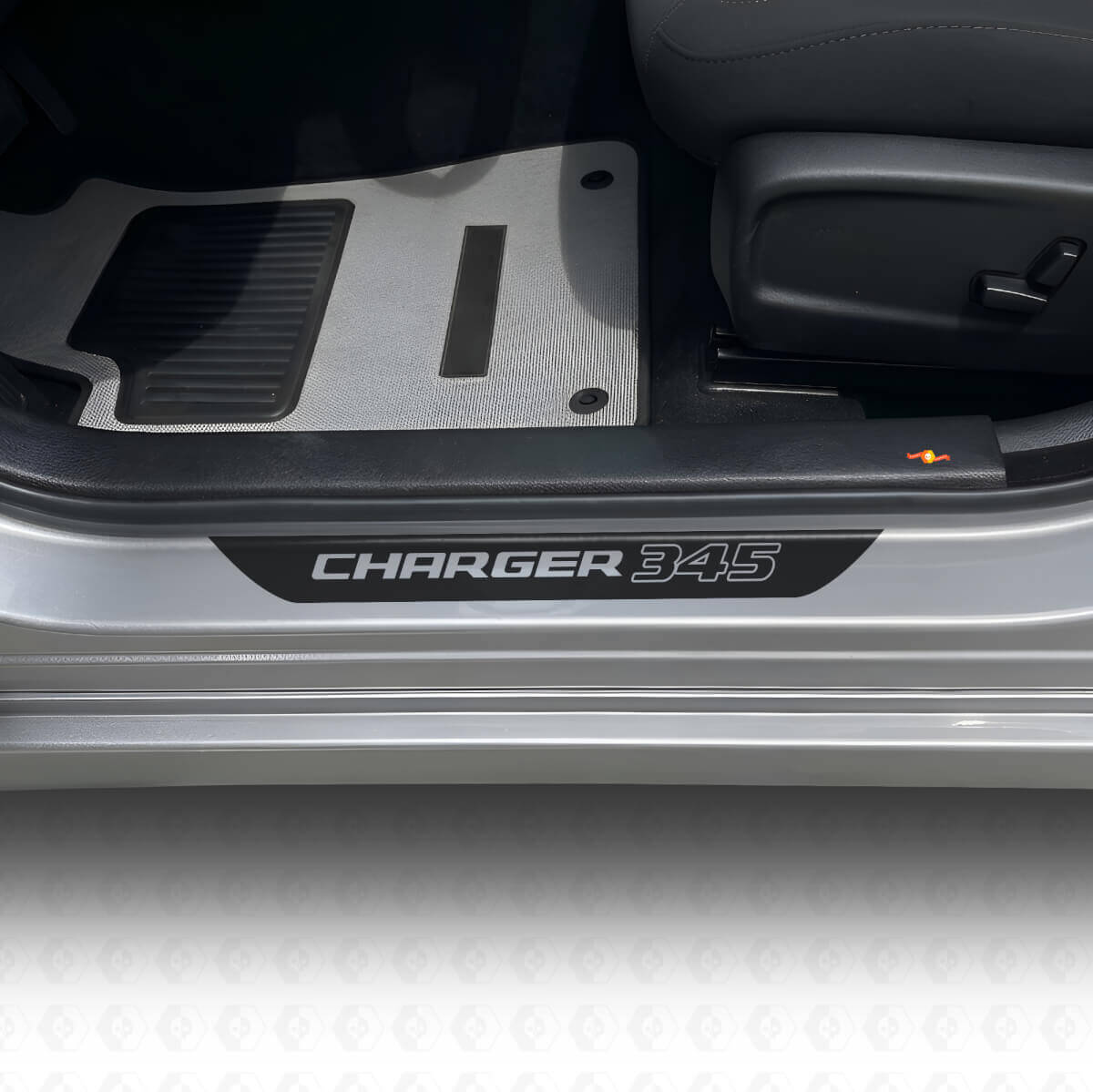 Autocollants et décalcomanies de seuil de porte Charger 345 pour Dodge Charger