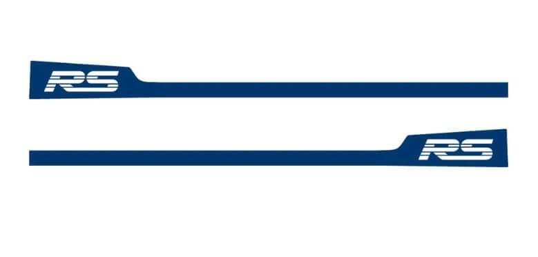 2X Chevrolet Camaro RS Rocker Panel Porte Autocollants Stripe Vinyl Graphics 2010-2015

