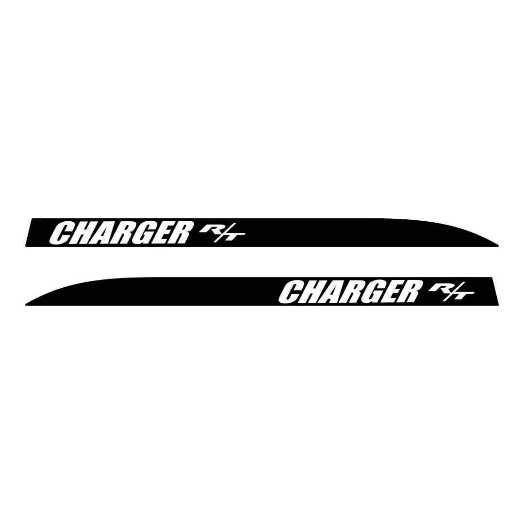 Autocollant en vinyle bande arrière R/T pour Dodge Charger 2006-2010