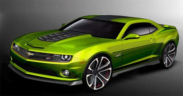 Kit de rayures de rallye de style Chevrolet Camaro Hot Wheels 2010 et plus avec occultations de carénage avant et arrière
