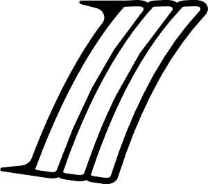 2010 - 2015 Chevrolet Camaro Panneau de custode extérieur Autocollant d’accent d’aération extérieur
