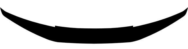 Kit d'autocollants en vinyle occultant pour pare-chocs arrière Chevrolet Camaro 2016 et plus
